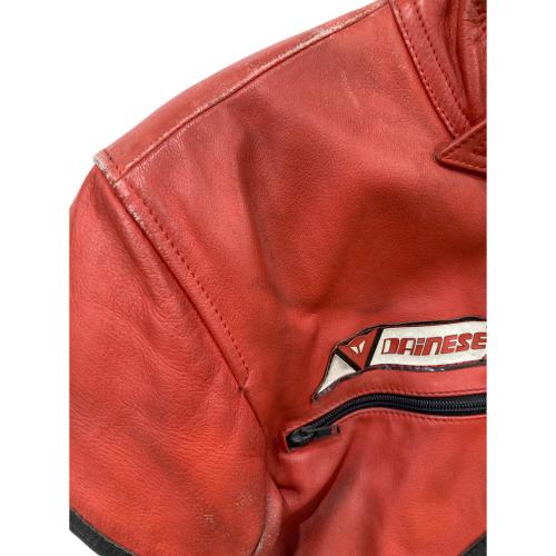 DAINESE (ダイネーゼ) レザージャケット レーシング メンズ SIZE 48 ブラック×レッド