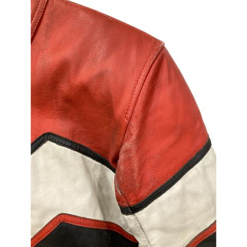 DAINESE (ダイネーゼ) レザージャケット レーシング メンズ SIZE 48 ブラック×レッド