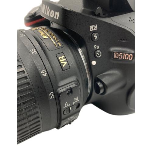 Nikon (ニコン) デジタル一眼レフカメラ D5100 ※レンズキズ有