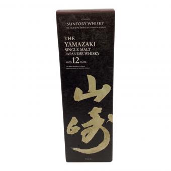 サントリー 山崎 ジャパニーズウィスキー 12年 シングルモルトウィスキー 750ml