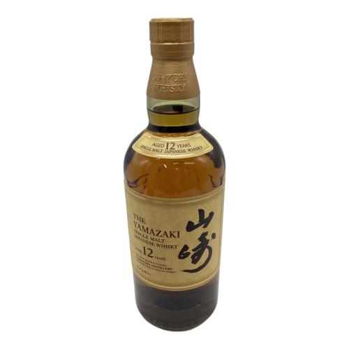 サントリー 山崎 ジャパニーズウィスキー 12年 シングルモルトウィスキー 750ml