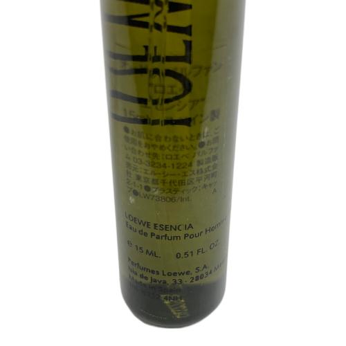 LOEWE (ロエベ) オードパルファム 15ml 残量80%-99% エセンシア