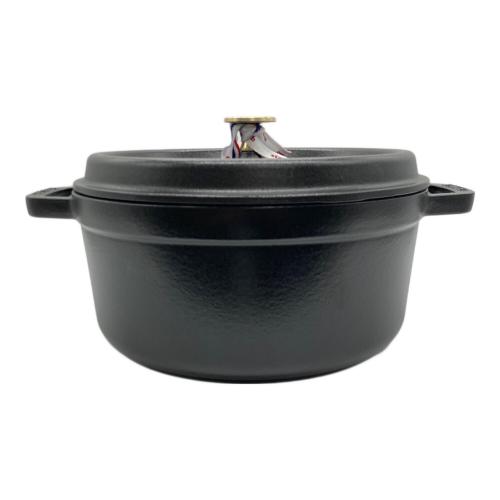 Staub (ストウブ) ピコ・ココット ラウンド SIZE 24cm ブラック
