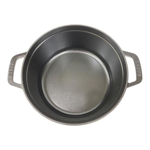 Staub (ストウブ) ピコ・ココット ラウンド SIZE 24cm ブラック