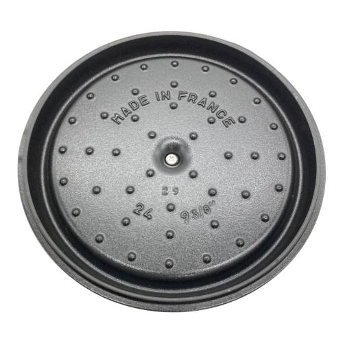 Staub (ストウブ) ピコ・ココット ラウンド SIZE 24cm ブラック