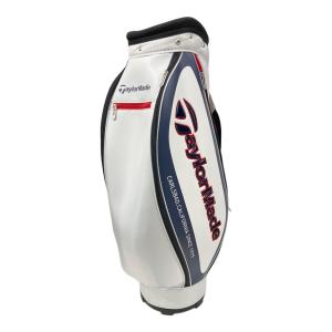 TaylorMade (テーラーメイド) キャディバッグ ホワイト×ネイビー