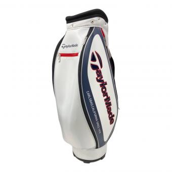 TaylorMade (テーラーメイド) キャディバッグ ホワイト×ネイビー
