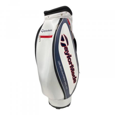 TaylorMade （テーラーメード）キャディバッグ ホワイト TaylorMade (テーラーメイド) キャディバッグ ホワイト×ネイビー