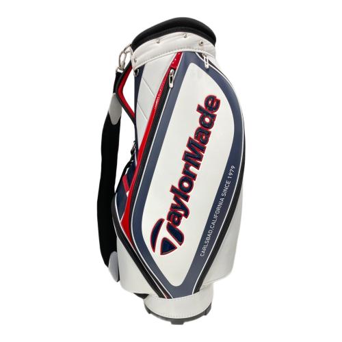 TaylorMade (テーラーメイド) キャディバッグ ホワイト×ネイビー