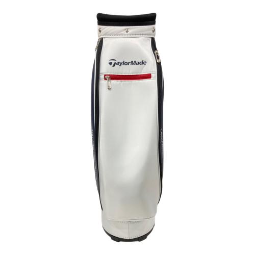 TaylorMade (テーラーメイド) キャディバッグ ホワイト×ネイビー