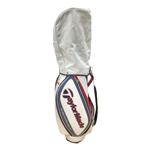 TaylorMade (テーラーメイド) キャディバッグ ホワイト×ネイビー