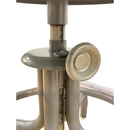 ROYALMETAL ヴィンテージススツール 112 ナチュラル×グレー INDUSTRIAL SEATING