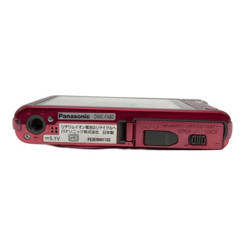 Panasonic (パナソニック) コンパクトデジタルカメラ DMC-FX80 LUMIX