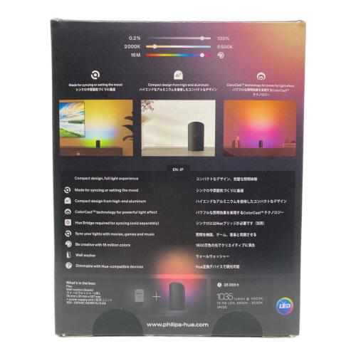 Philips Hue (フィリップス ヒュー) Hue Play ウォールウォッシャー PHWWBK ※箱ダメージ有