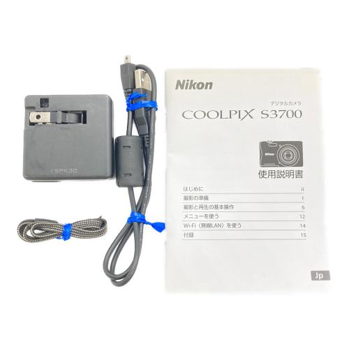 Nikon (ニコン) コンパクトデジタルカメラ S3700