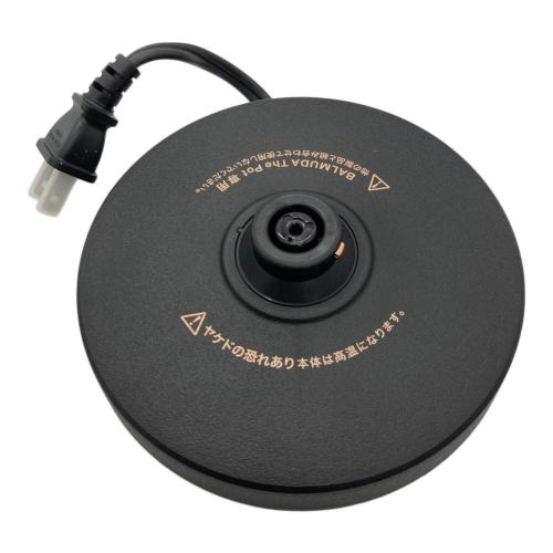BALMUDA (バルミューダ) 電気ケトル KPT01JP-BK 2024年製