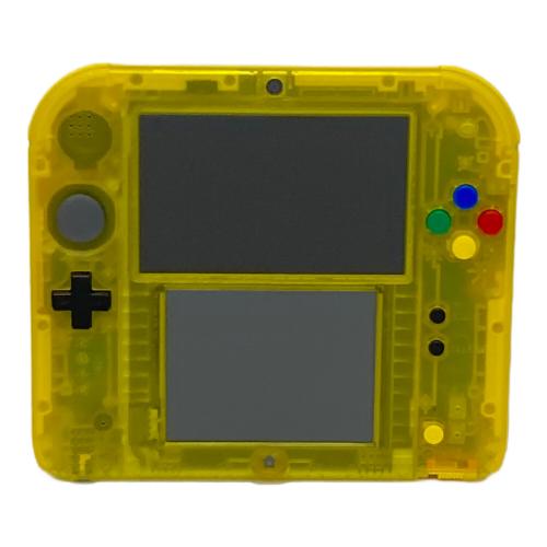 Nintendo (ニンテンドー) 2DS(ピカチュウ限定パック) FTR-001 ARカード未開封/テーマダウンロード済/オリジナルステッカー未使用