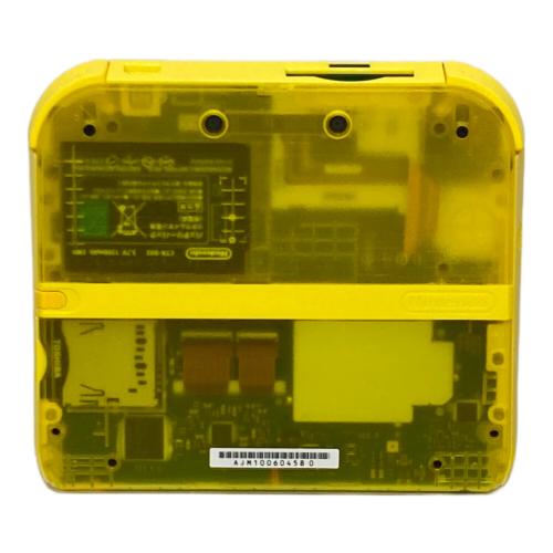 Nintendo (ニンテンドー) 2DS(ピカチュウ限定パック) FTR-001 ARカード未開封/テーマダウンロード済/オリジナルステッカー未使用