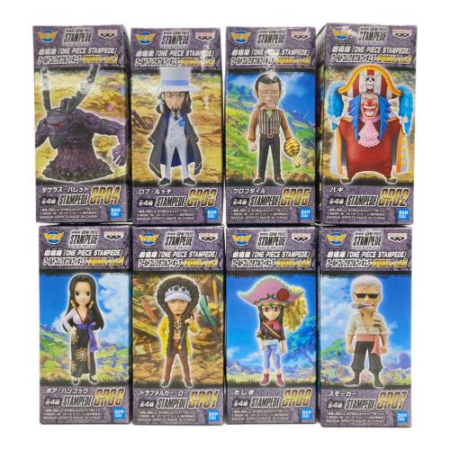 ONE PIECE (ワンピース) STAMPEDEセット フィギュア 8P ワールドコレクタブルフィギュア