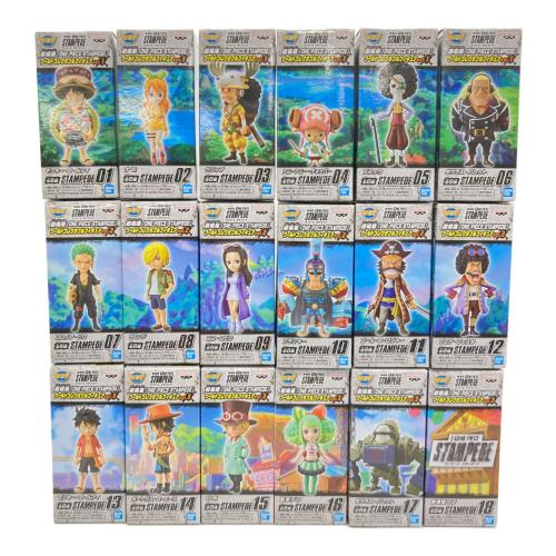 ONE PIECE (ワンピース) フィギュア 18P ワールドコレクタブルフィギュア
