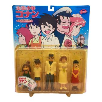 プラネットトイズ 未来少年コナン ブライダルセット ソフトビニールフィギュア ソフビフィギュア