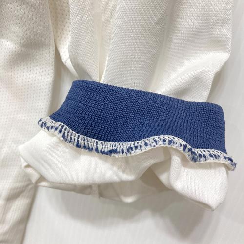 UMBRO (アンブロ) ゲームシャツ 734002JHK イングランド代表 05/07 ユニフォーム ホーム 長袖 #7.ベッカム メンズ SIZE XL ホワイト×ネイビー