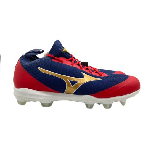 MIZUNO (ミズノ) 野球スパイク 11GP200042 ミズノプロ MPドミナント ニット TPU メンズ SIZE 28cm ネイビー