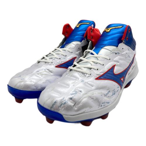 MIZUNO (ミズノ) 野球スパイク 11GP243565 クッションレボプロ MID TPU メンズ SIZE 27.5cm ホワイト