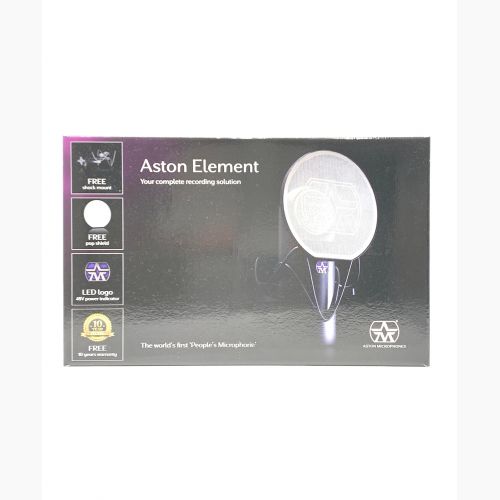 Aston Element Bundle ダイナミックマイク ファンタム要 ELF14775