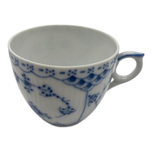 ROYAL COPENHAGEN (ロイヤル・コペンハーゲン) カップ&ソーサー ブルーフルーテッド・ハーフレース
