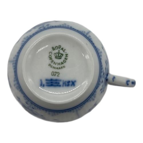 ROYAL COPENHAGEN (ロイヤル・コペンハーゲン) カップ&ソーサー ブルーフルーテッド・ハーフレース