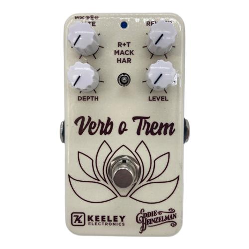 Keeley リバーブ / トレモロ コンボペダル KeeleyCustom Shop限定モデル Verb o Trem