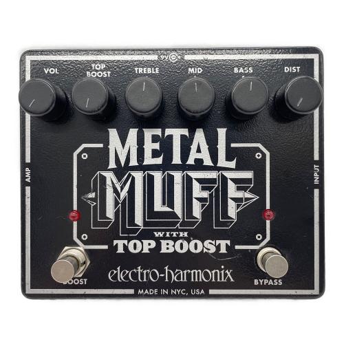 Electro Harmonix (エレクトロハーモニクス) METAL MUFF top boost 動作確認済み