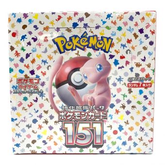 ポケモンカード シュリンク未開封 スカーレット&バイオレット 強化拡張パック  ポケモンカード151