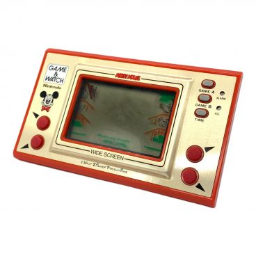 電池フタ無 ミッキーマウス ゲームウォッチ 任天堂 GAME & WATCH