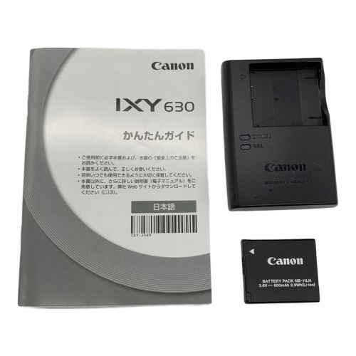 CANON (キャノン) デジタルカメラ IXY630 1680万画素(総画素) 1600万画素(有効画素) 1/2.3型CMOS (裏面照射型) 専用電池 SDカード対応 -