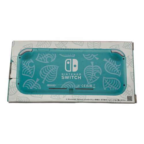 Nintendo (ニンテンドウ) Nintendo Switch Lite 2023 ターコイズ どうぶつの森 まめきち＆つぶきちアロハ柄 HDH-001 動作確認済み 70034790369