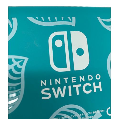 Nintendo (ニンテンドウ) Nintendo Switch Lite 2023 ターコイズ どうぶつの森 まめきち＆つぶきちアロハ柄 HDH-001 動作確認済み 70034790369