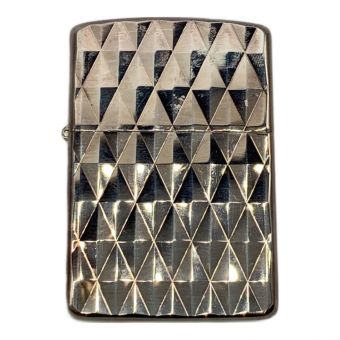 ZIPPO (ジッポ) オイルライター アーマー ダイヤカット シリアル 0076 2002年製