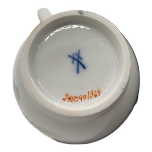 Meissen (マイセン) コーヒーカップ&ソーサー 245090 いちごの華（ブルー）