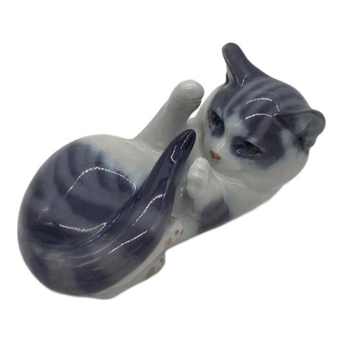 ROYAL COPENHAGEN (ロイヤル・コペンハーゲン) フィギュアリン 『遊ぶ猫』 1990年代製造