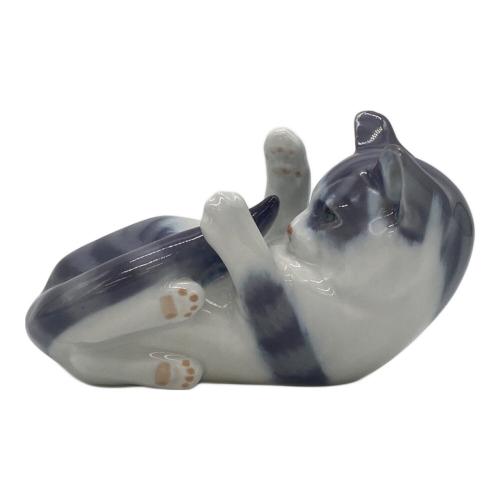 ROYAL COPENHAGEN (ロイヤル・コペンハーゲン) フィギュアリン 『遊ぶ猫』 1990年代製造