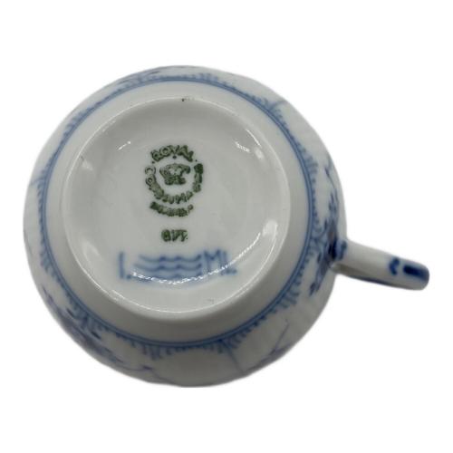 ROYAL COPENHAGEN (ロイヤル・コペンハーゲン) カップ&ソーサー ブルーフルーテッド・ハーフレース