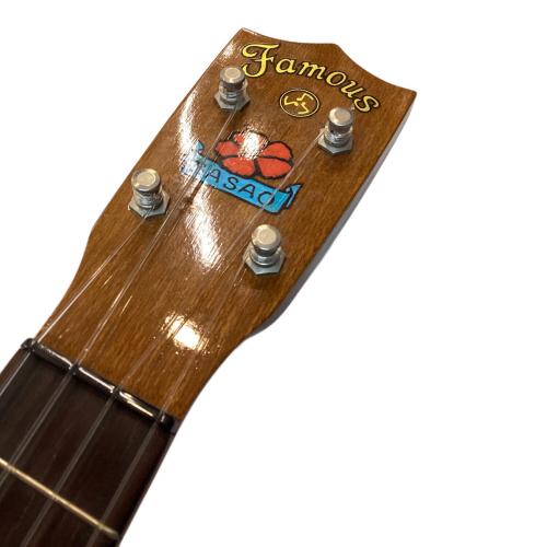 FAMOUS (フェイマス) ソプラノウクレレ Painted by TOSHIKAZU SASAO ST-1 日本製
