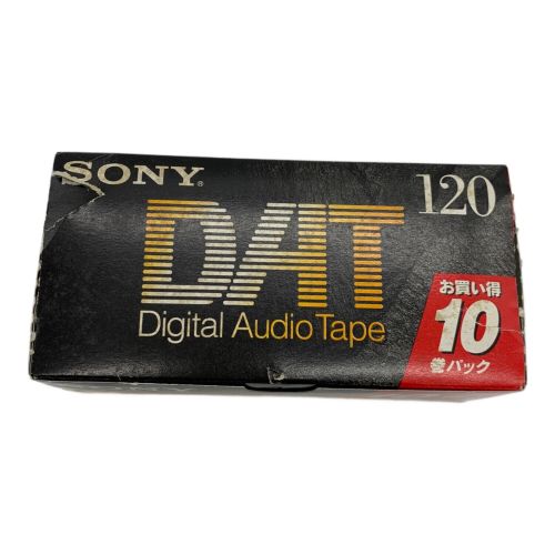 SONY (ソニー) カセットテープ 外箱開封済み 内部個包装 10DT-120RA DATテープ -