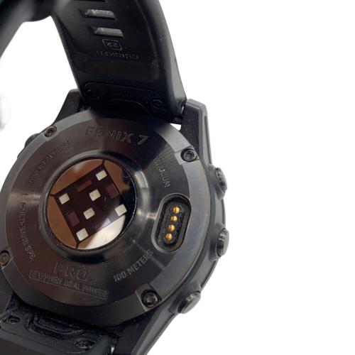GARMIN (ガーミン) FENIX 7 Pro Sapphire Dual Power 010-02777-52 ケースサイズ:47㎜ キズ有 83S031304