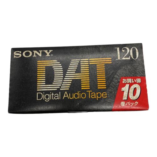 SONY (ソニー) カセットテープ 外箱開封済み 内部個包装 10DT-120RA DATテープ -