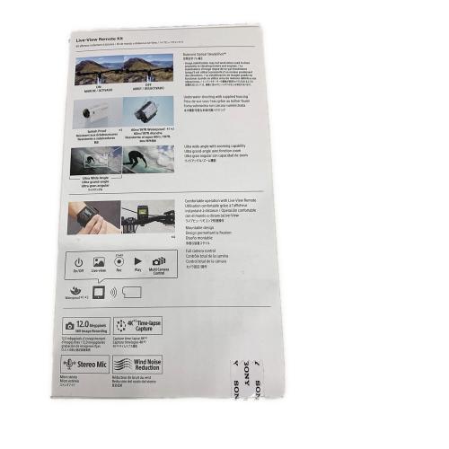 SONY (ソニー) アクションカメラ HDR-AS300R