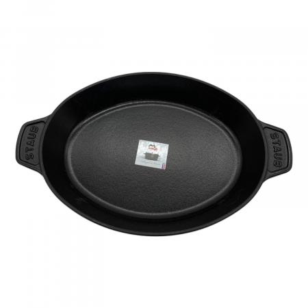未使用✳︎ ストウブ　オーバルホットプレート 楽天市場】【生涯保証】【日本正規品】ストウブ staub オーバル