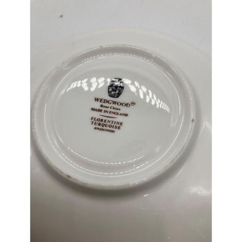Wedgwood (ウェッジウッド) カップ&ソーサー フロレンティーン・ターコイズ